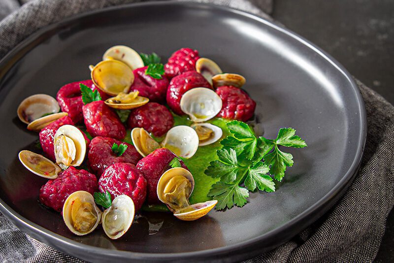 Receta Gnocchi Guisantes