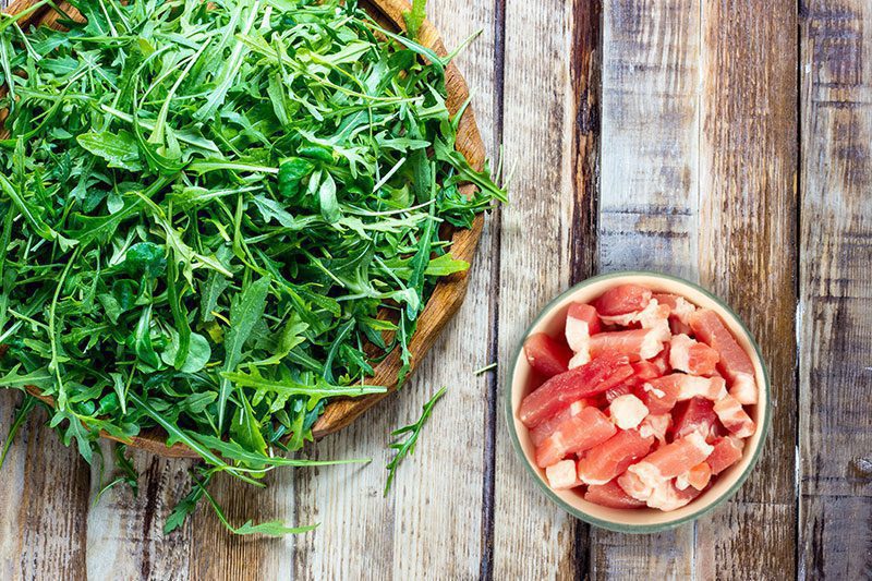Guanciale e Rucola