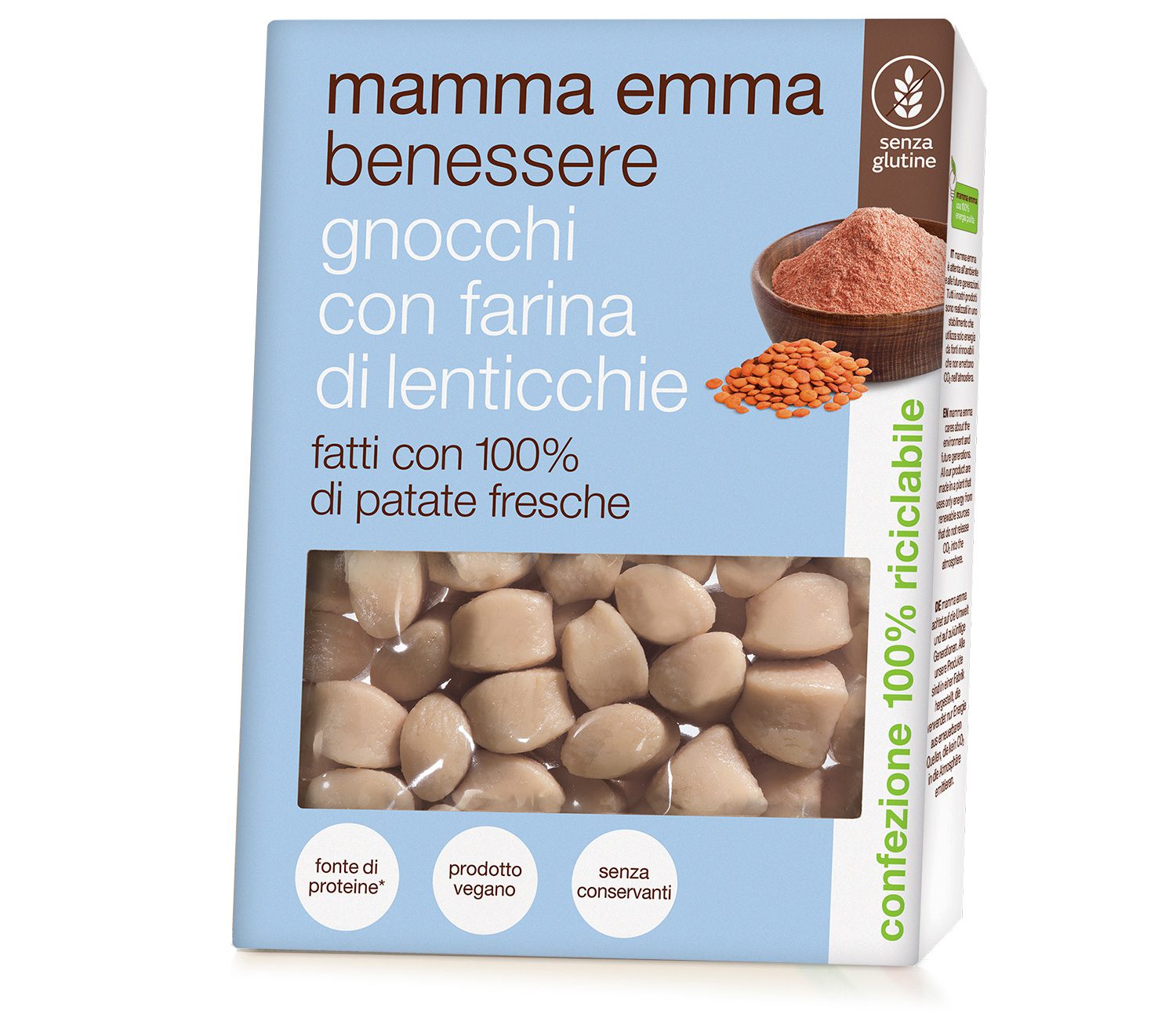 Farina Di Lenticchie Senza Glutine Mamma Emma Lenticchie