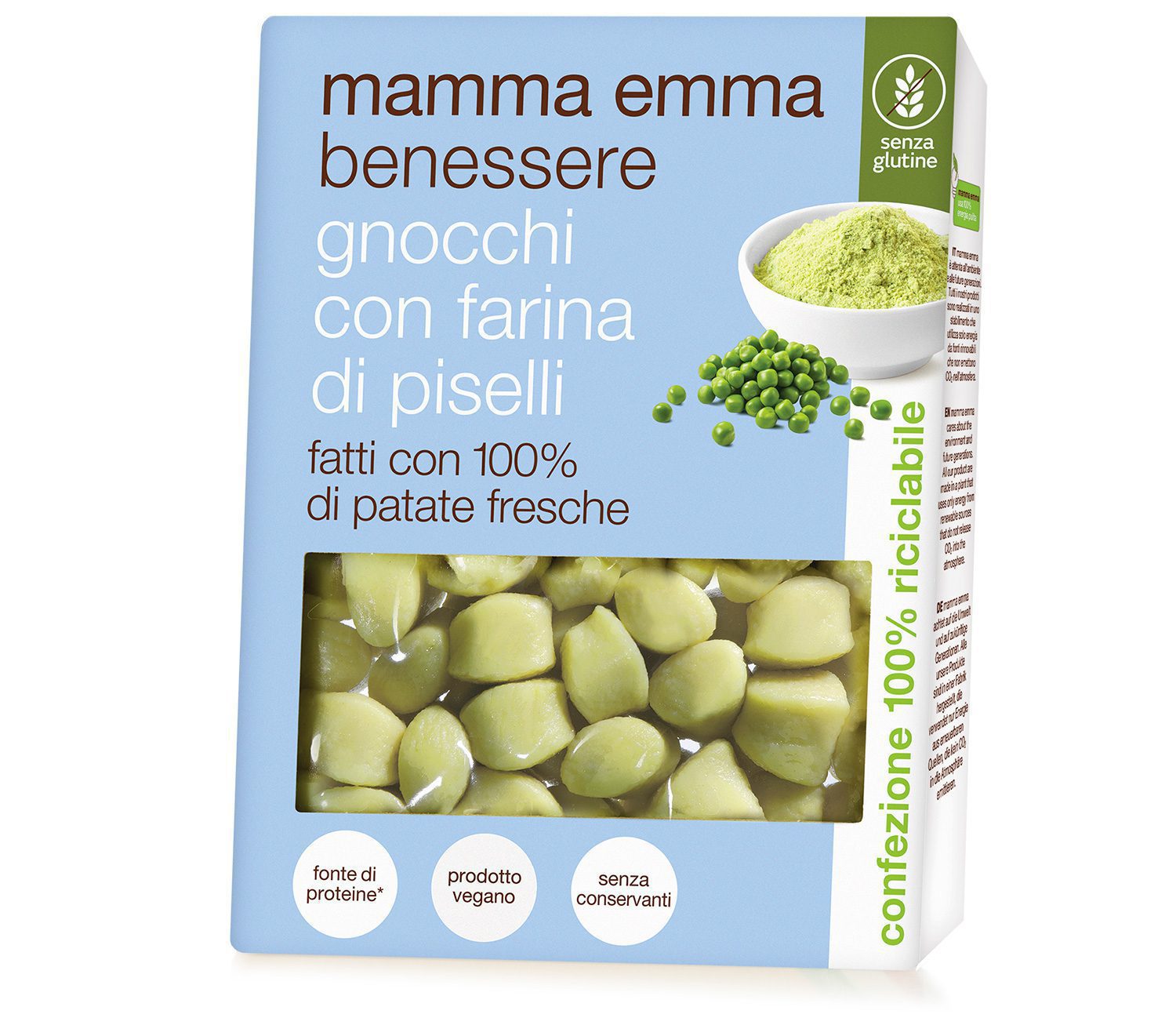 Farina Di Piselli Def Senza Glutine Mamma Emma Piselli